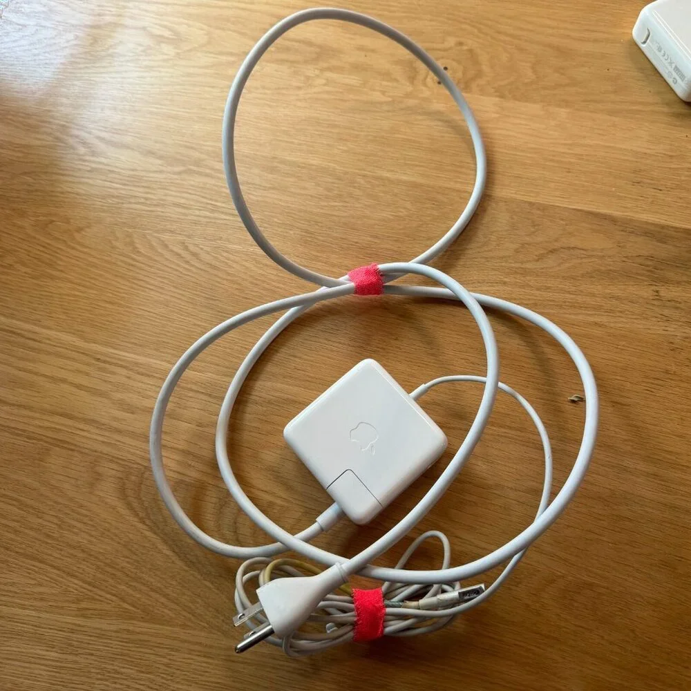 Apple Power Supplies: Set of 3 60W MagSafe Power Adapters, OEM